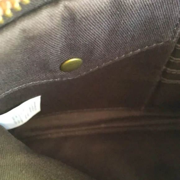 Madewell Leather clutch zipper closure snakeskin design change purse 7 card slot - Picture 3 of 7